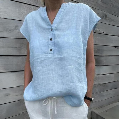 Alisa | Elegante top de lino