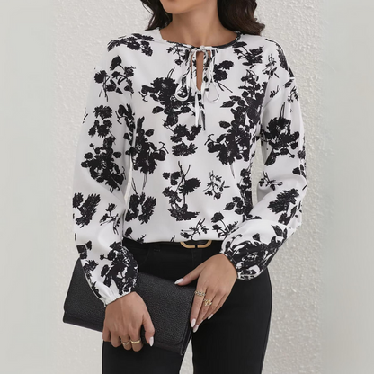 Althaia | Elegante blusa floral