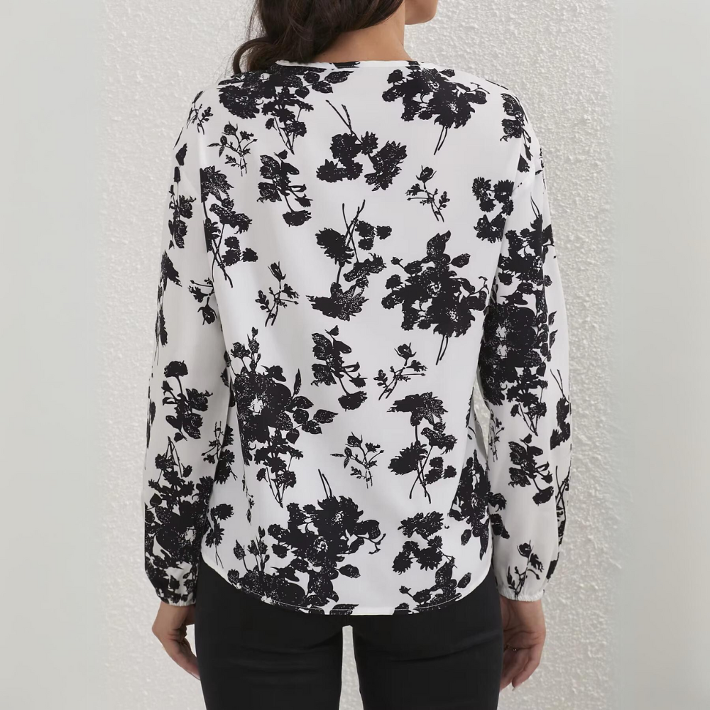 Althaia | Elegante blusa floral