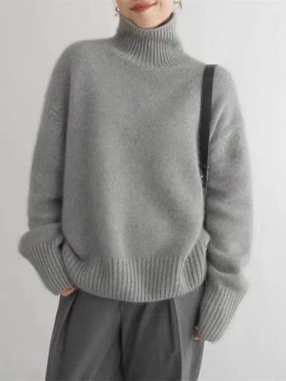 Jersey de cuello alto de lana | Anna