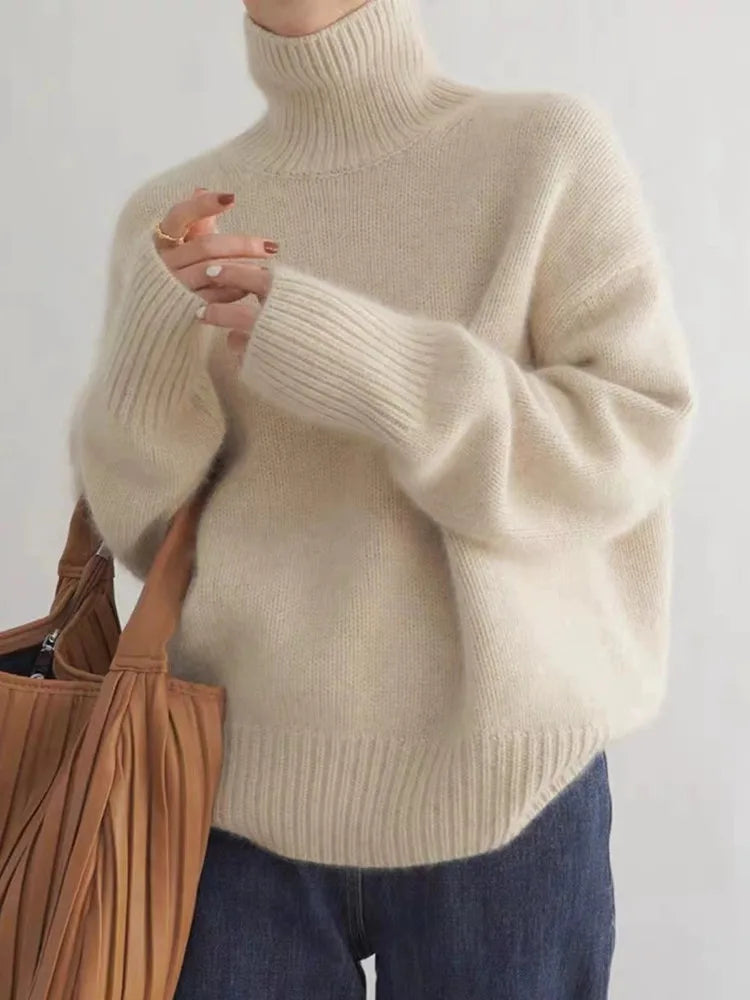 Jersey de cuello alto de lana | Anna
