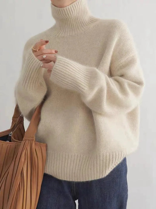 Jersey de cuello alto de lana | Anna