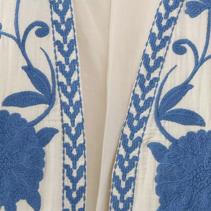 Flora | Chaleco de mujer con flores, elegante y cómodo