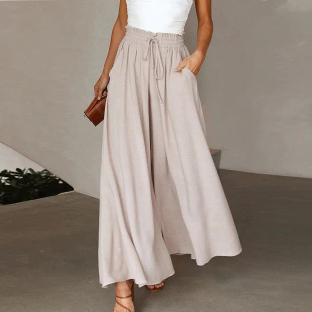 Pantalones sueltos y elegantes