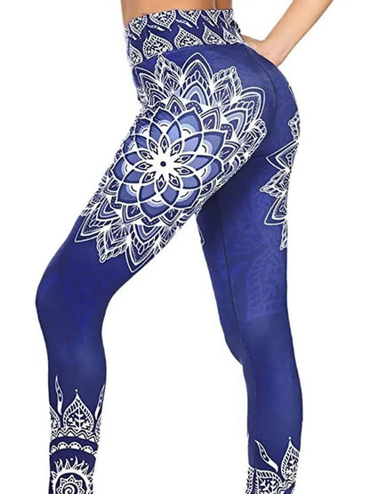 Leggings de mujer con estampado floral