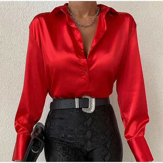 MIRIAM | Elegantes blusas de oficina vintage para mujer
