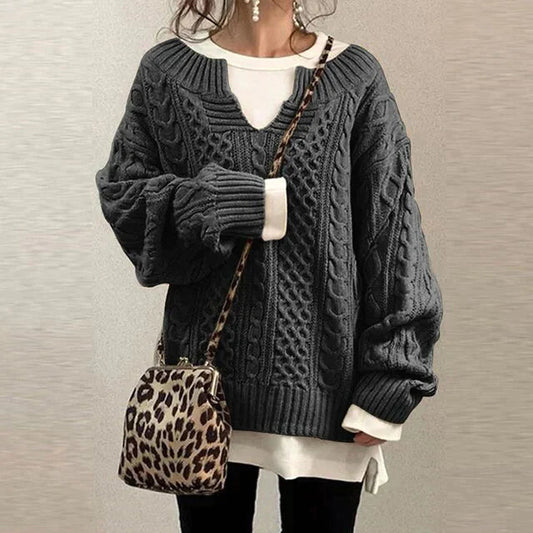Un elegante jersey de textura suave para un look sofisticado