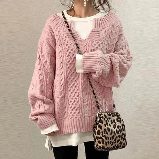 Un elegante jersey de textura suave para un look sofisticado