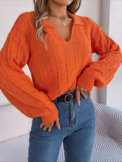 Sophia - Jersey casual de punto para mujer