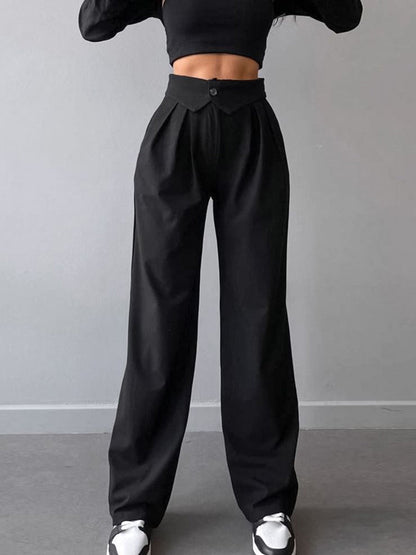 Krishna - Pantalones lisos de moda para mujer