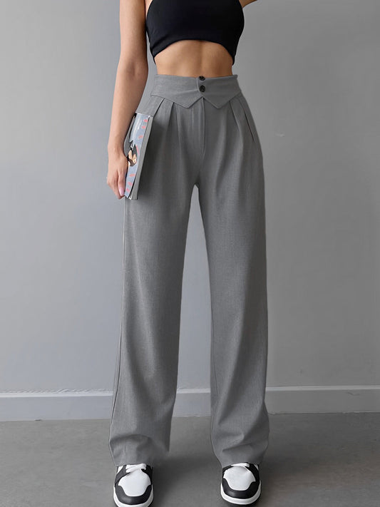 Krishna - Pantalones lisos de moda para mujer