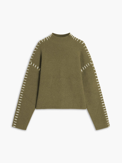 Shift The Focus | Jersey oversize de cuello alto para mujer