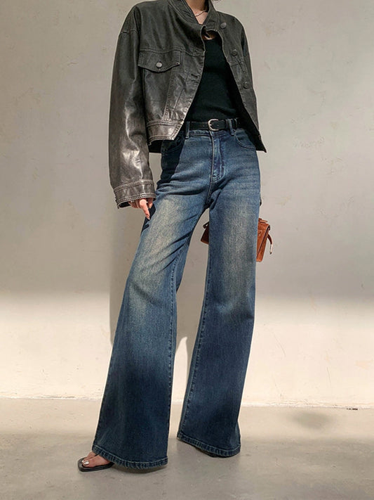 Vaqueros Vintage Washed de pierna ancha
