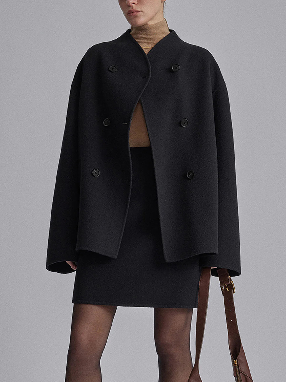 Chaqueta abotonada oversize