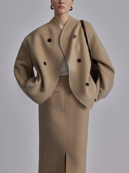 Chaqueta abotonada oversize