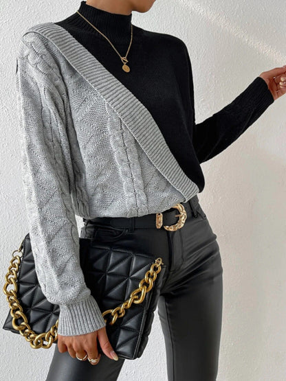 Evelyn | Jersey casual asimétrico para mujer