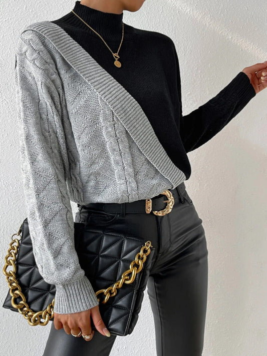Evelyn | Jersey casual asimétrico para mujer
