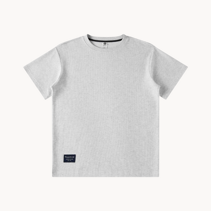 Camiseta de punto de algodón Kai | Heavy Waffle Knitted Cotton T-shirt
