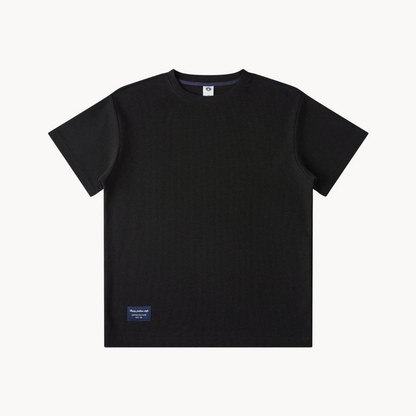 Camiseta de punto de algodón Kai | Heavy Waffle Knitted Cotton T-shirt