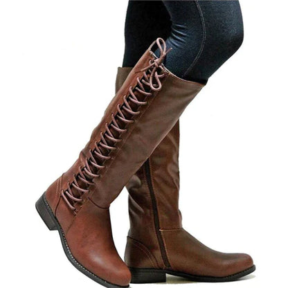 Acey -Botas elegantes con cordones