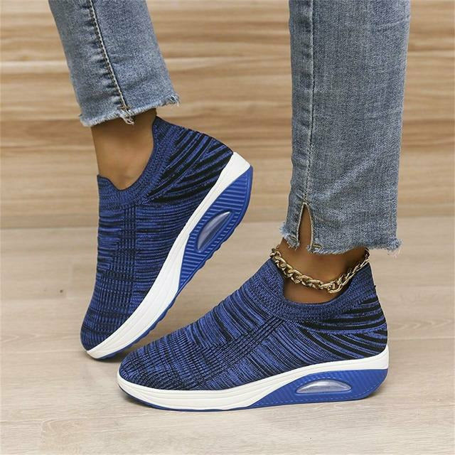 Damskie Buty Wsuwane Sneakersy Na Platformie