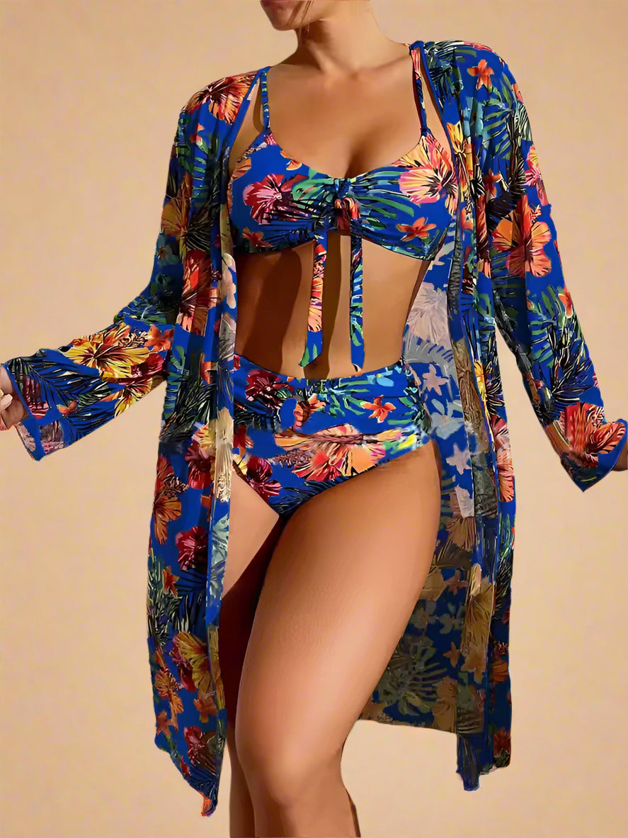Damski Trzyczęściowy Komplet Bikini
