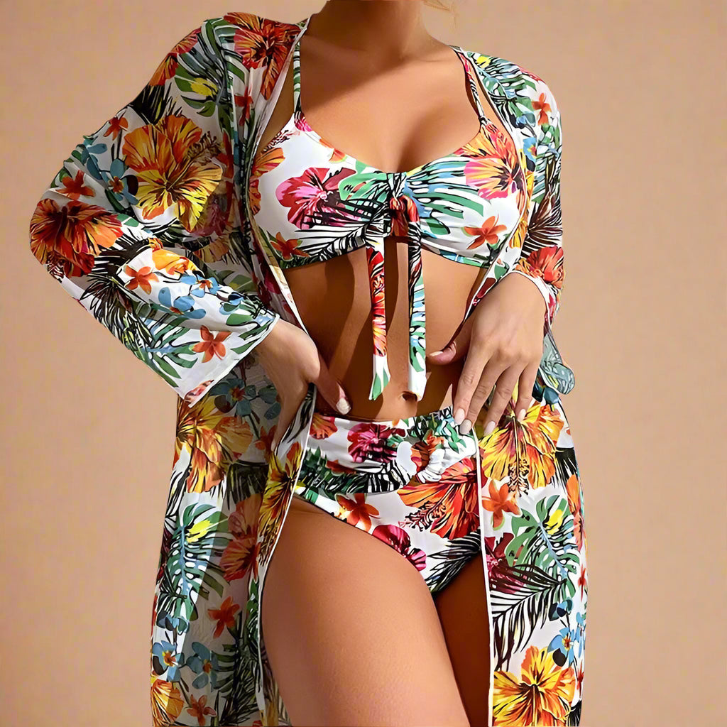 Damski Trzyczęściowy Komplet Bikini