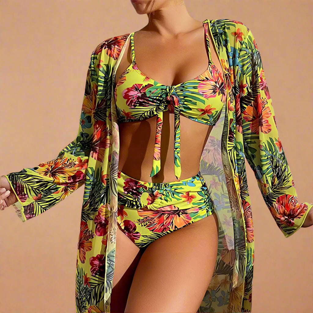 Damski Trzyczęściowy Komplet Bikini
