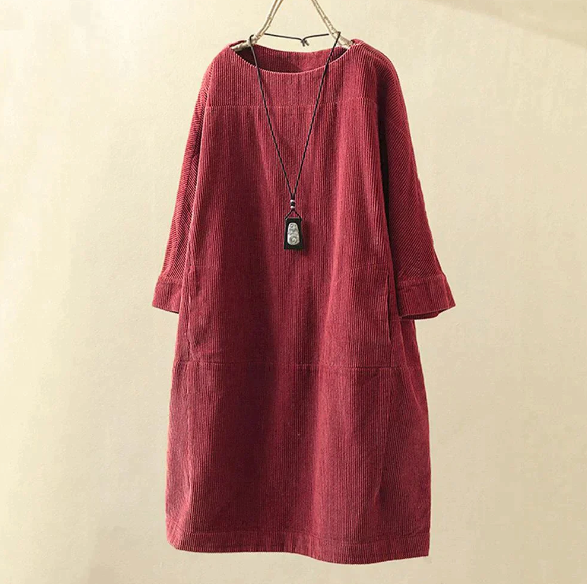 vestido de pana super estiloso y de alta calidad