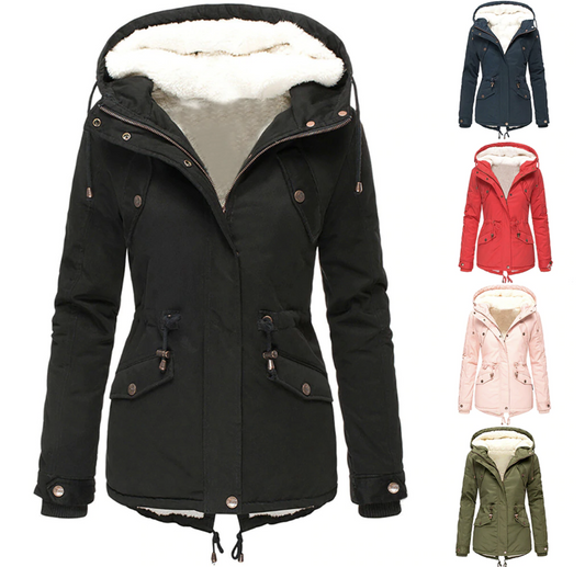 Cómoda chaqueta de mujer para otoño e invierno