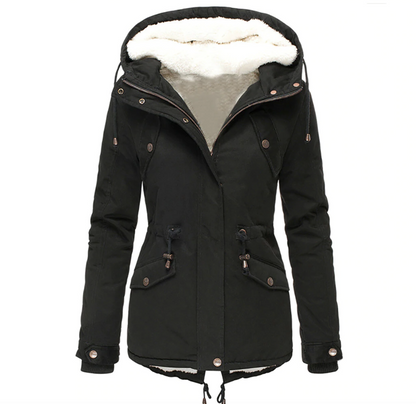 Cómoda chaqueta de mujer para otoño e invierno