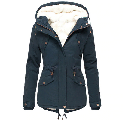 Cómoda chaqueta de mujer para otoño e invierno