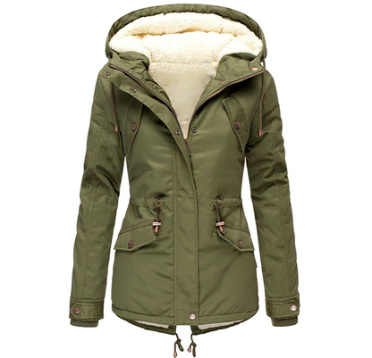 Cómoda chaqueta de mujer para otoño e invierno