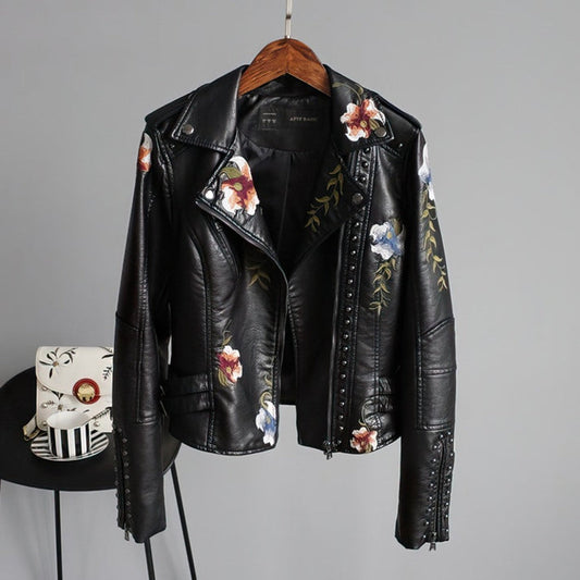 Chaqueta de cuero vegano para mujer | Nerissa