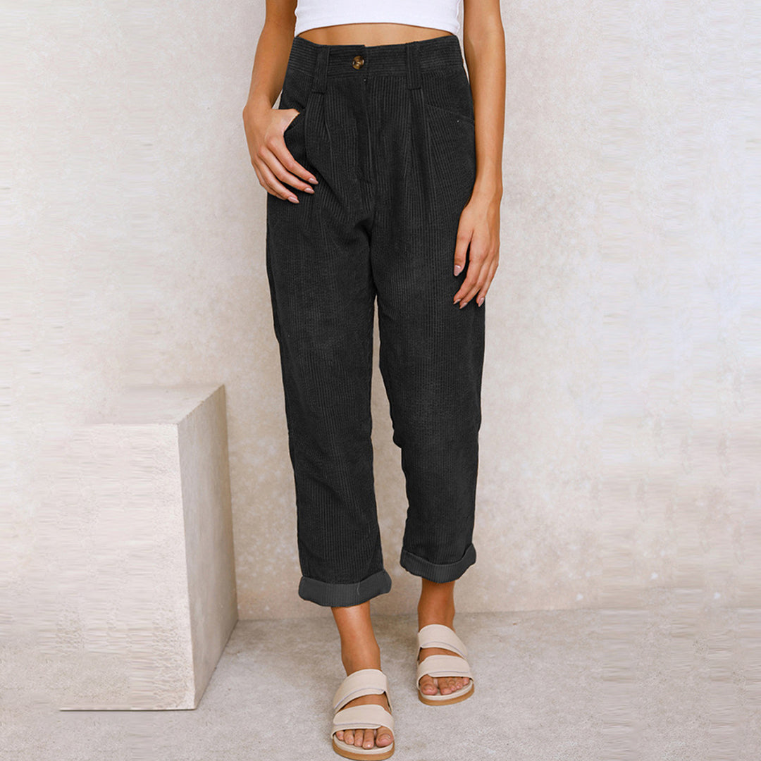 Pantalones de talle alto para mujer