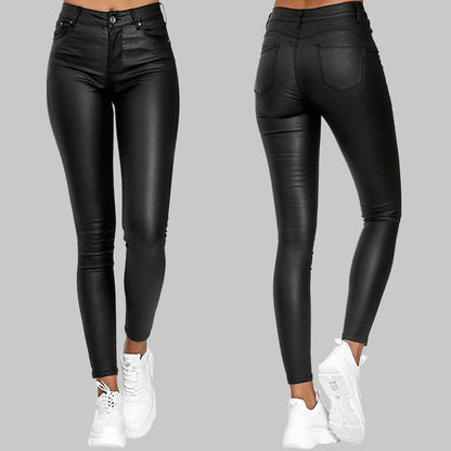 Pantalón de piel ChicFlex Slim
