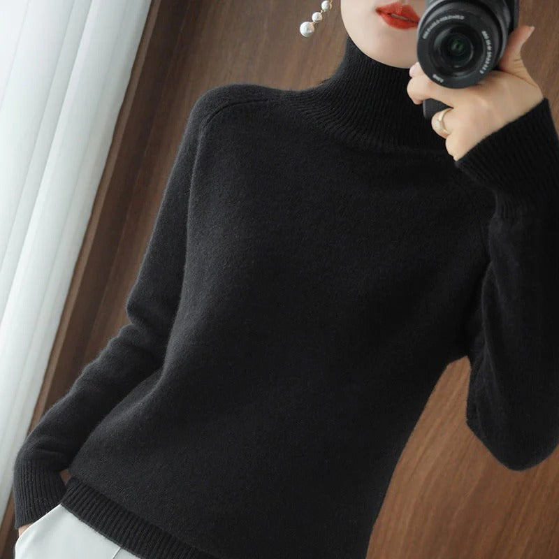 Cuello alto de cachemira Amelie