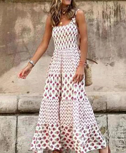 Bloom - Maxi vestido con estampado bohemio: