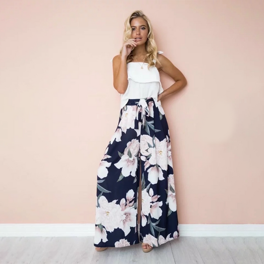 Pantalones anchos de moda