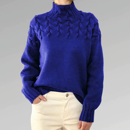 Jersey de punto con diseño de cables | Chloe