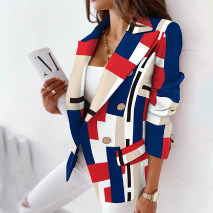 Manon - Blazer de cuadros