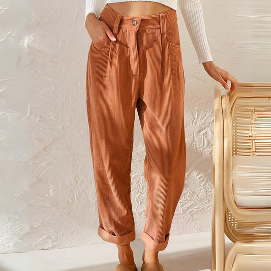 Brielle | Elegantes pantalones de pana de algodón