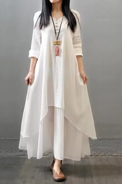 Briony | Dos falsos vestidos de lino