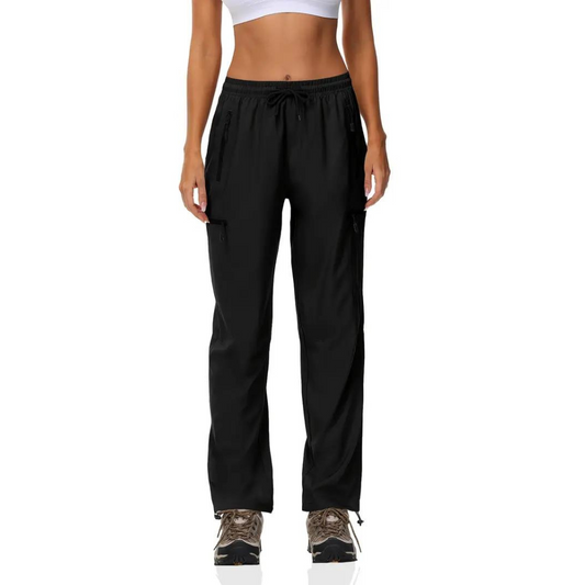 Pantalones de chándal con cordón para mujer