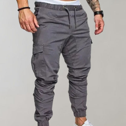 Tuomo - Pantalones cargo casual de hombre