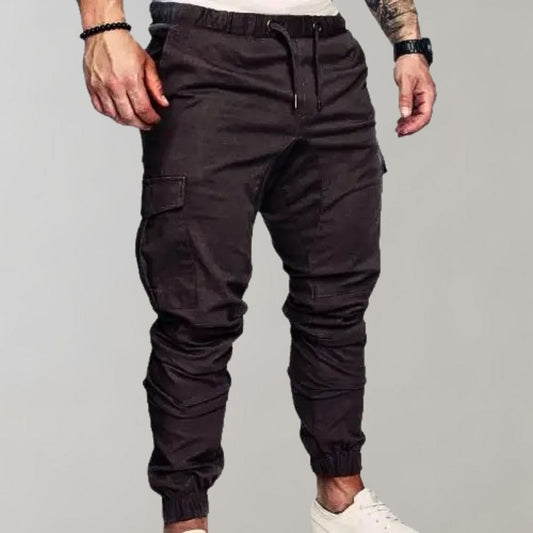 Tuomo - Pantalones cargo casual de hombre