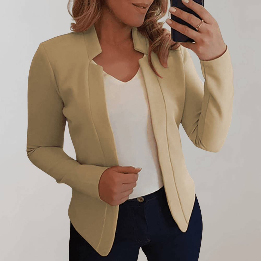 Blazer de mujer | Elegante | Material de alta calidad | Adecuado para ocasiones de negocios y casuales