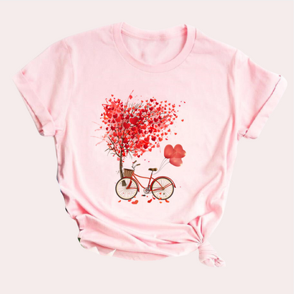 Amanda - Camiseta gráfica para mujer - Trendy & Casual