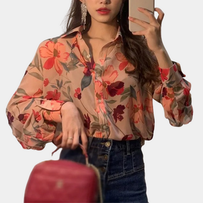 Ibbie - Blusa floral de mujer