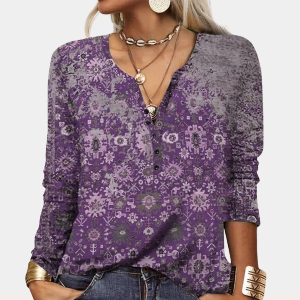Naturalee - Cómoda blusa de verano para mujer